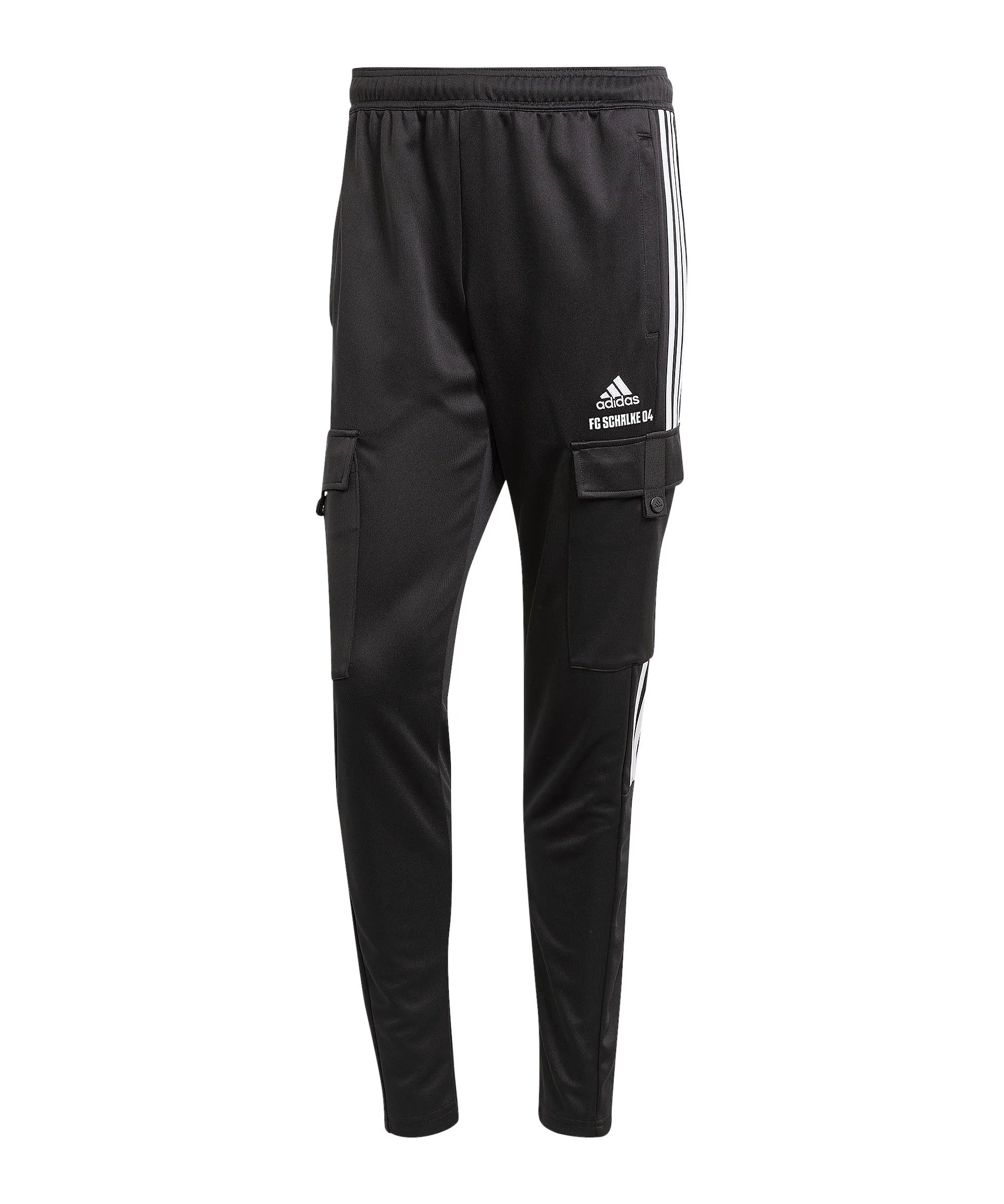 adidas FC Schalke 04 Cargo Hose Trainingshose schwarz im Online Shop von kaufen