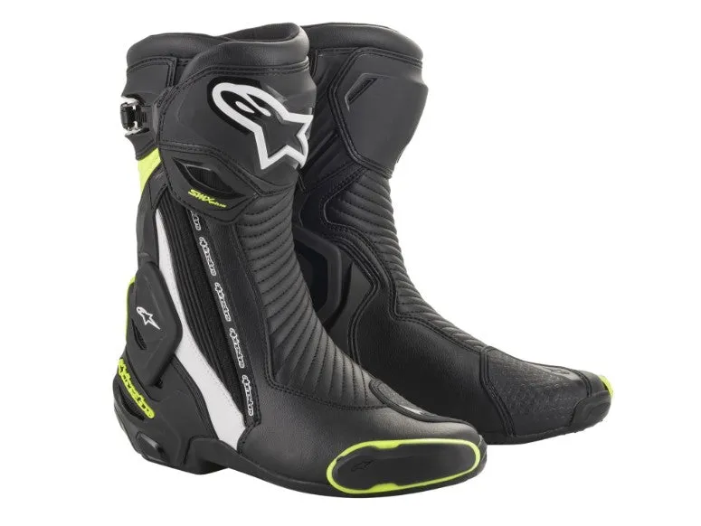 Alpinestar Stiefel SMX Plus V2 schwarz/gelb/weiß
