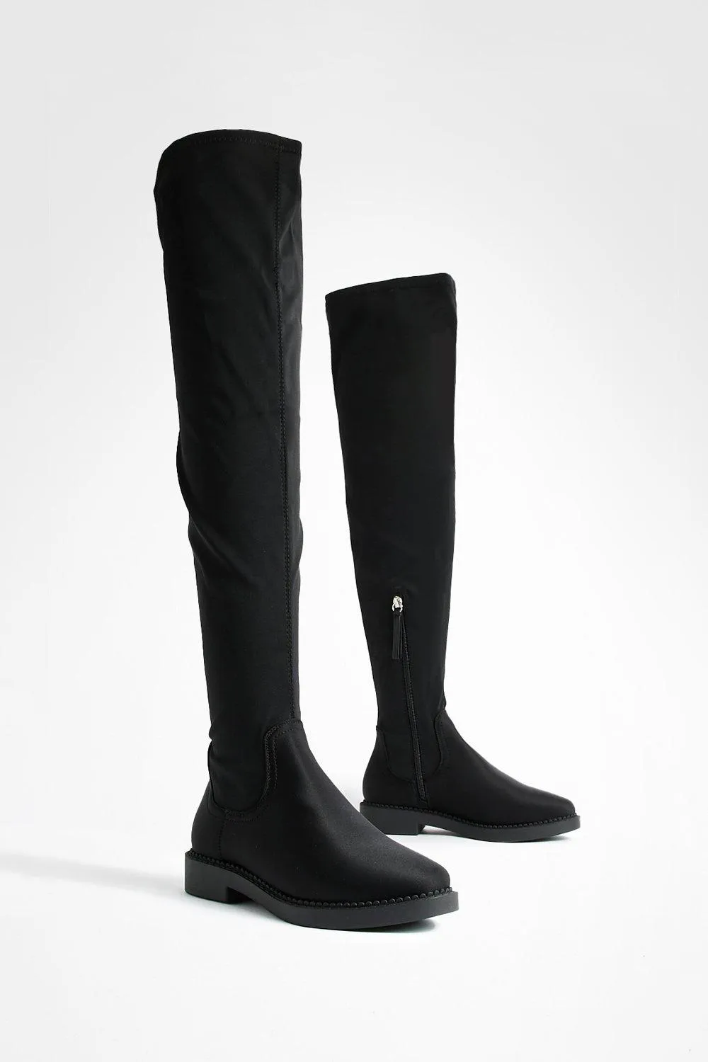 Beite Passform Overknee-Stiefel