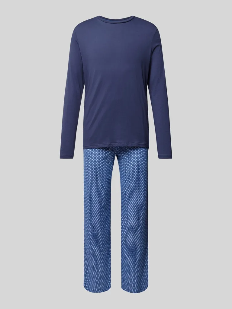Christian Berg Men Pyjama mit elastischem Bund (marine) online kaufen