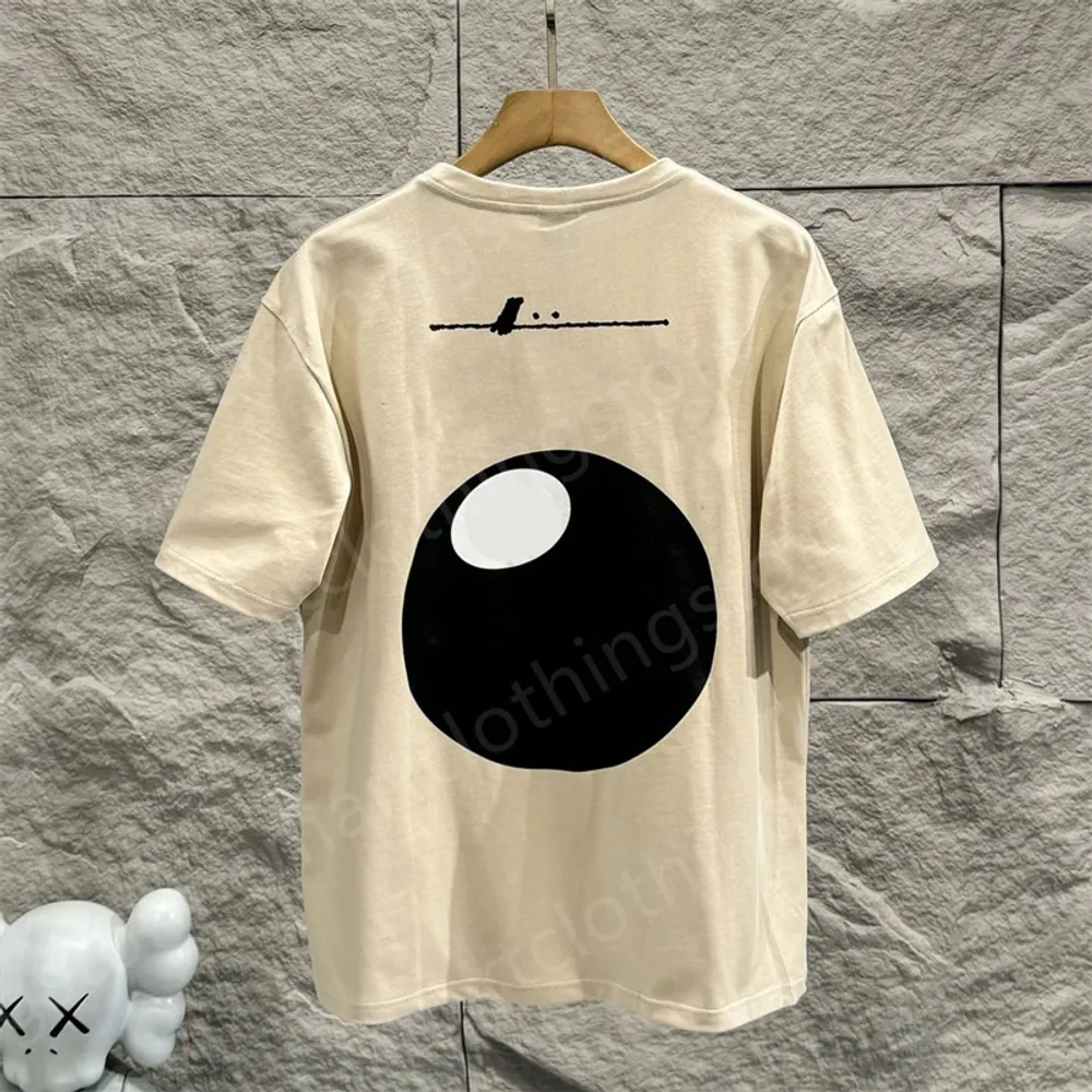 Designer T-Shirt Männer 24SS T-Shirts Sport T-Shirt Herren Kleidung T-Shirt des Hommes Calssic T-Shirt Kurzarm Streetwear Übergr