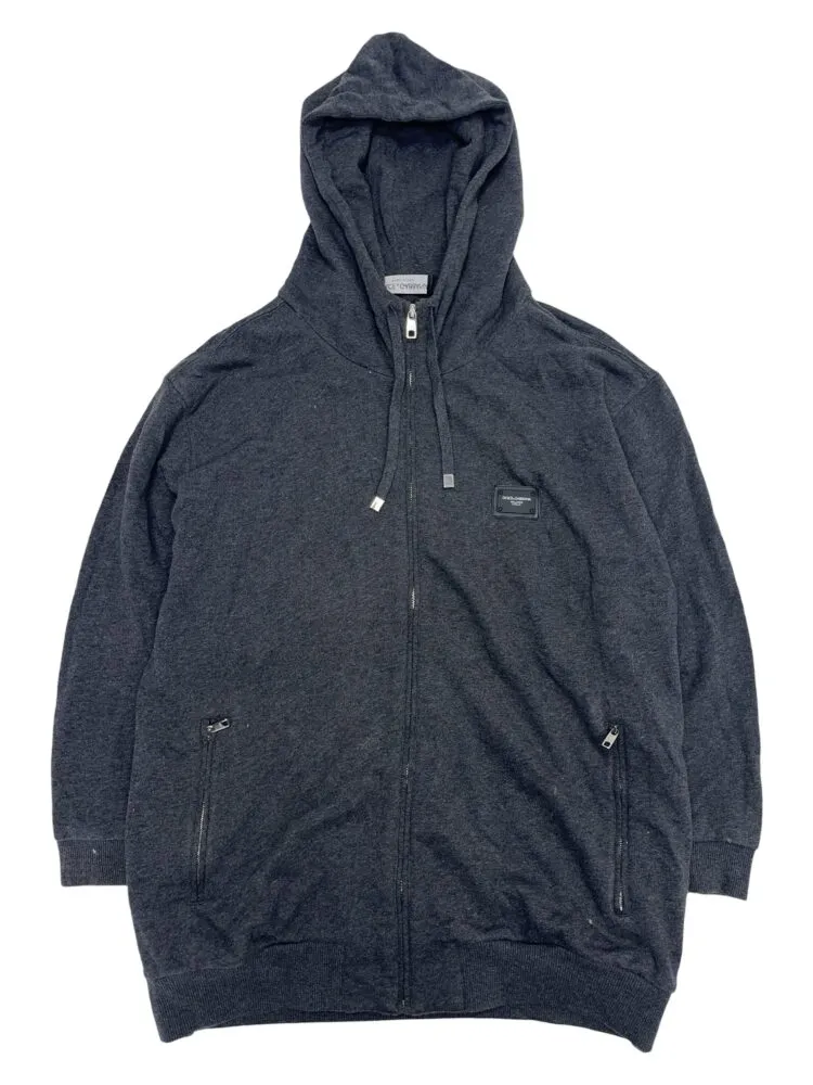 Dolce & Gabbana Milano Cotton Zip Hoodie Herren gebraucht 4975