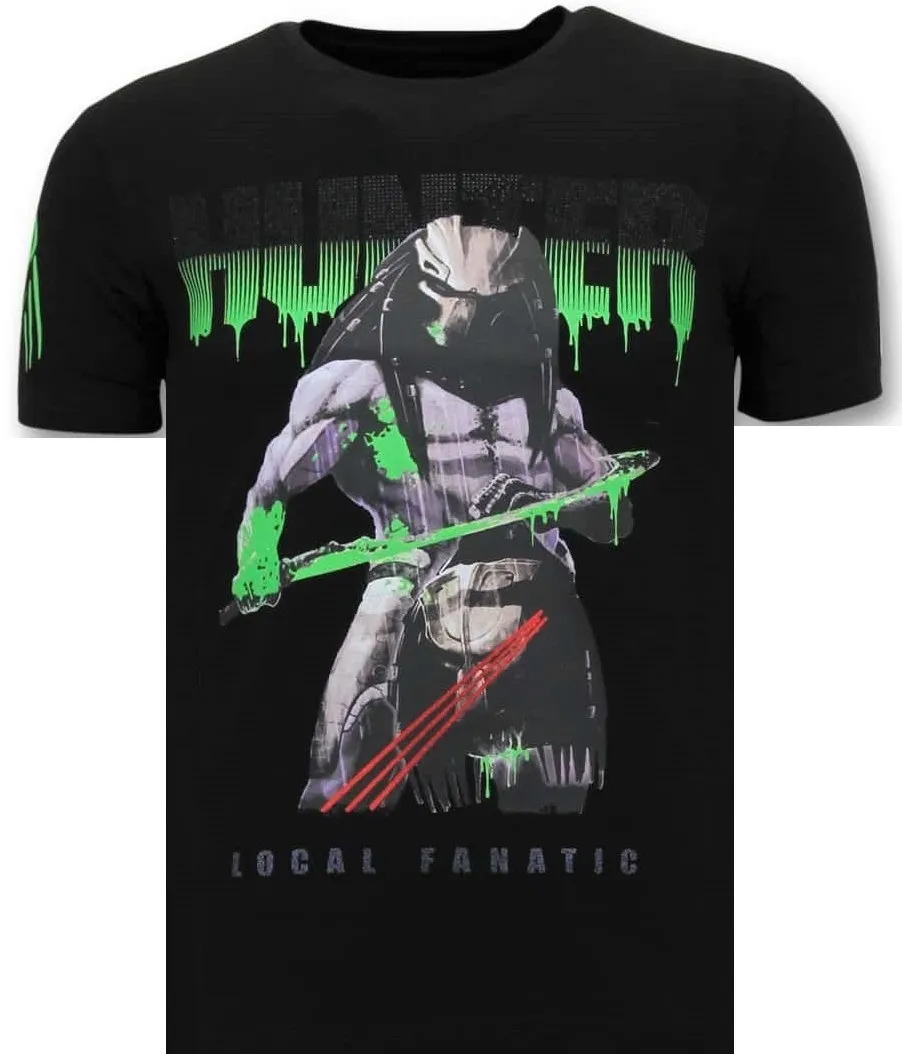Exklusive Männer-T-Shirt - Predator Hunter - Schwarz