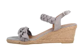 Fitters Footwear Tess Sandalen in Übergrößen Grau 2.786116 Grey große Damenschuhe