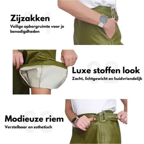 Heidi-Mode | Hochtaillierte Streetwear Schlaghose