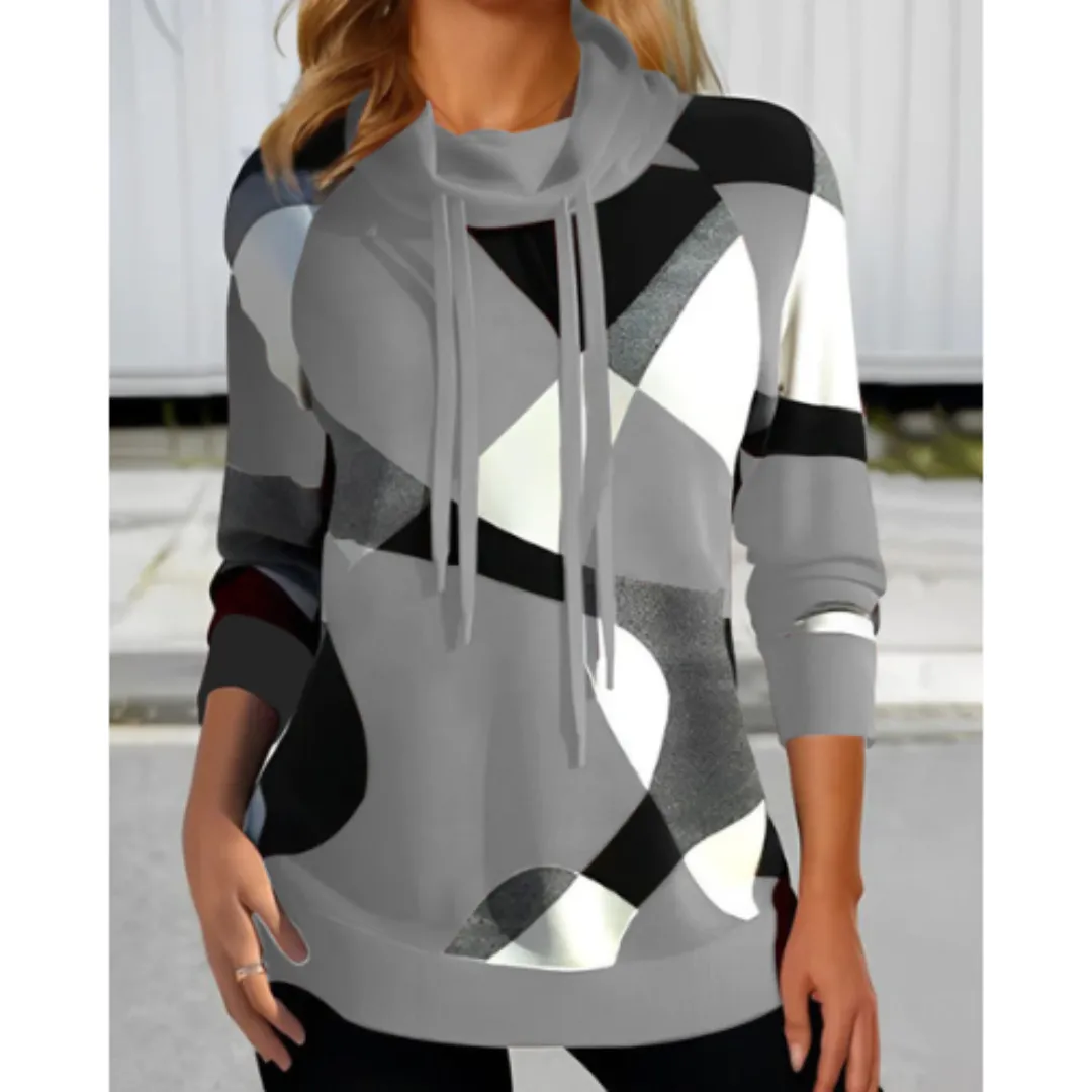 Heidi-Mode | Hoodie mit langen Ärmeln für Damen