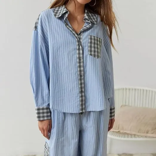 Heidi-Mode | Kuscheliges & Lockeres Pyjama-Set Für Damen