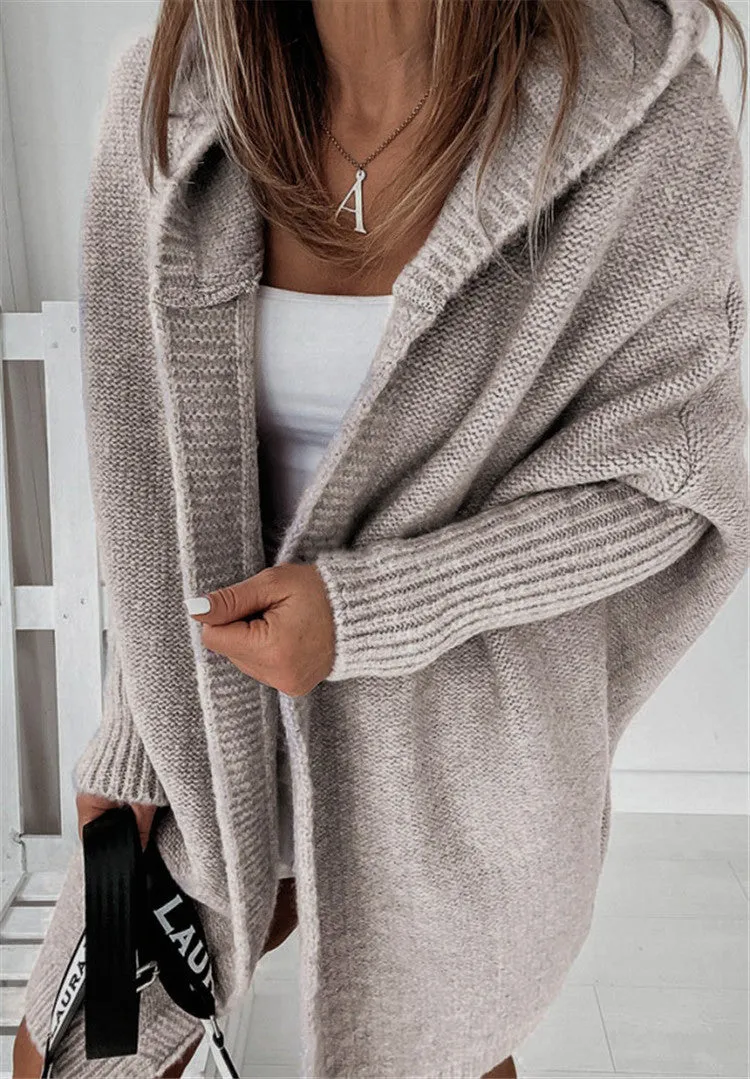 Heidi-Mode | Rippierter Oversized Cardigan für Frauen