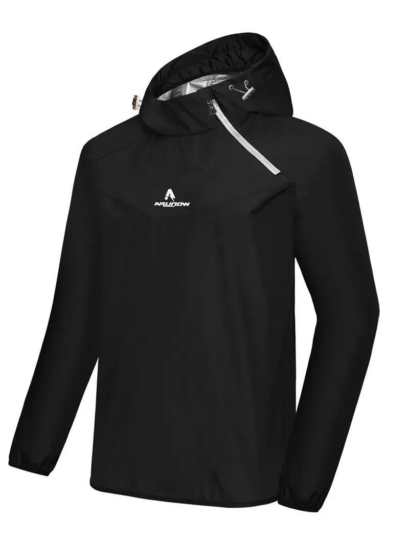 Herren Arludon Wasserdichte Windbreaker Jacke, Regular Fit