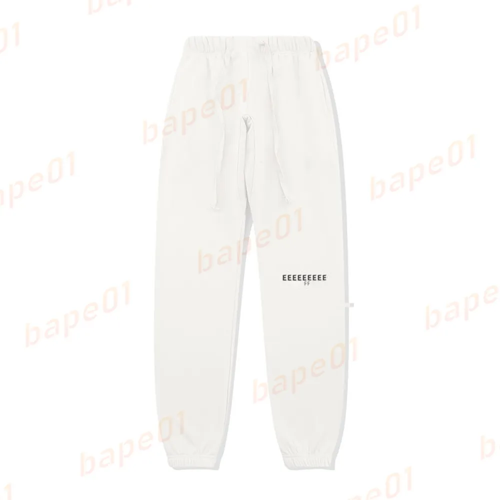 Herren Designer Hosen Brief Druck Schwarze weiße Männer hochwertige Joggers Womans Streetwear lässig Solid Farbhose graue Khaki-