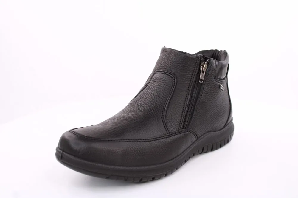 IMAC Herren Stiefelette Wechselfußbett extra weit TEX-Membran schwarz S23 451758