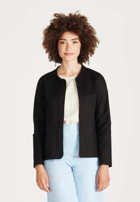 Jacke TERESA aus Bio-Baumwolle - Black