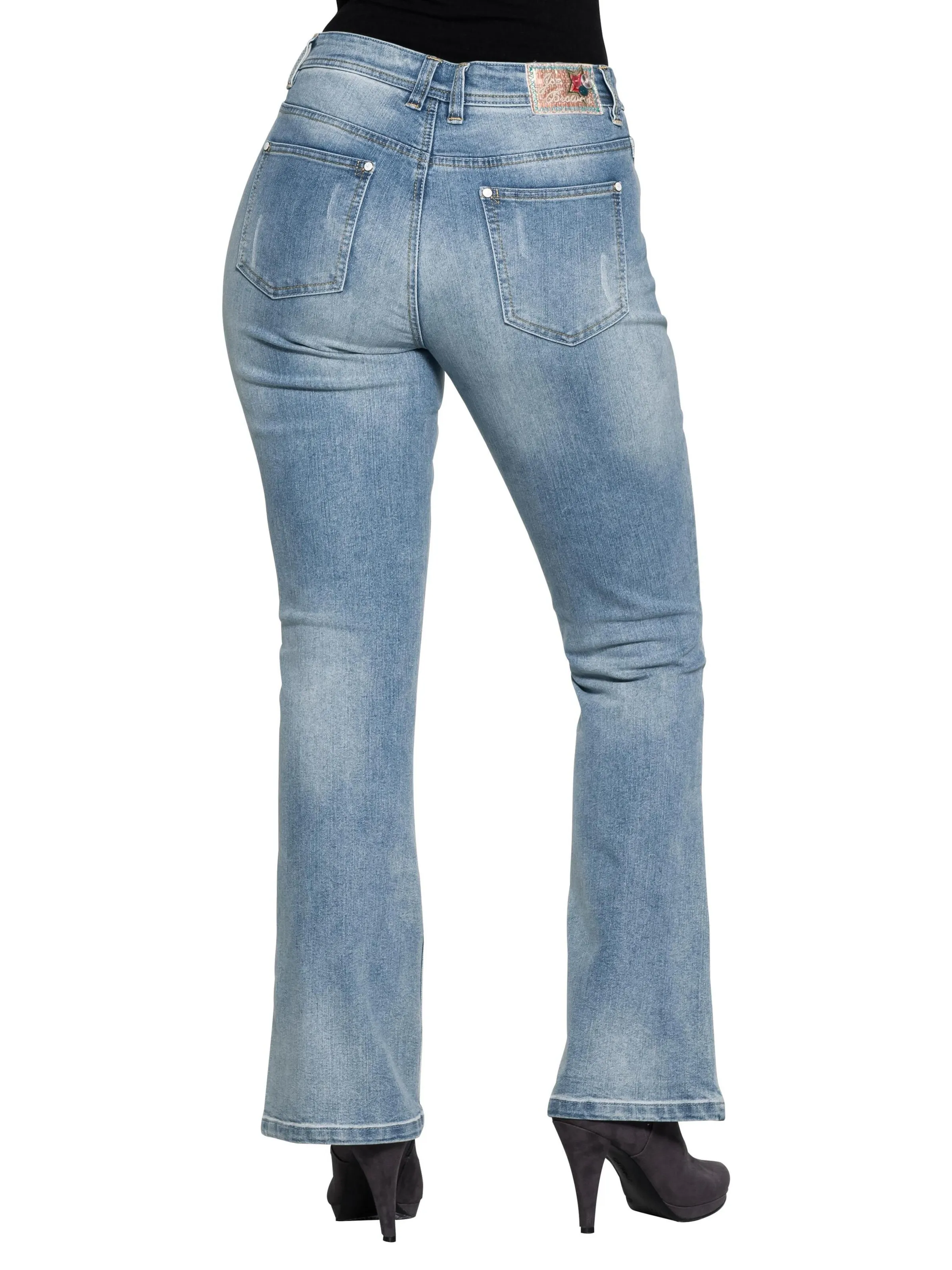 JOE BROWNS Bootcut Jeans in Blue Denim