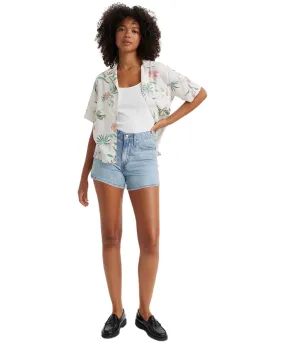 Levis Jeans Shorts 80'S Mom in Hellblau