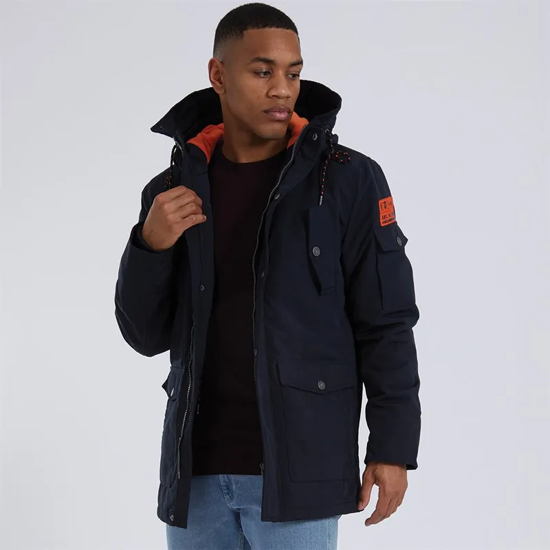 Mo Herren Tomas Parka Jacke Schwarz