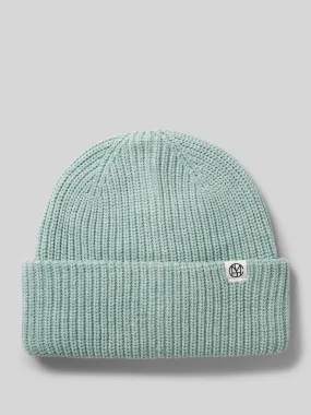 MSCH Copenhagen Beanie mit Logo-Patch Modell 'Galline Rachelle' (mint melange) online kaufen