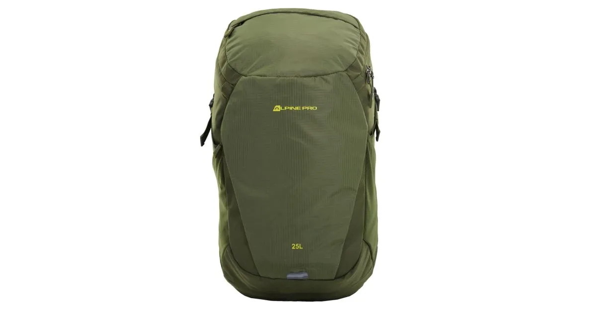 Outdoor-Rucksack mit reflektierenden Elementen 25l ALPINE FOR KRELE grün