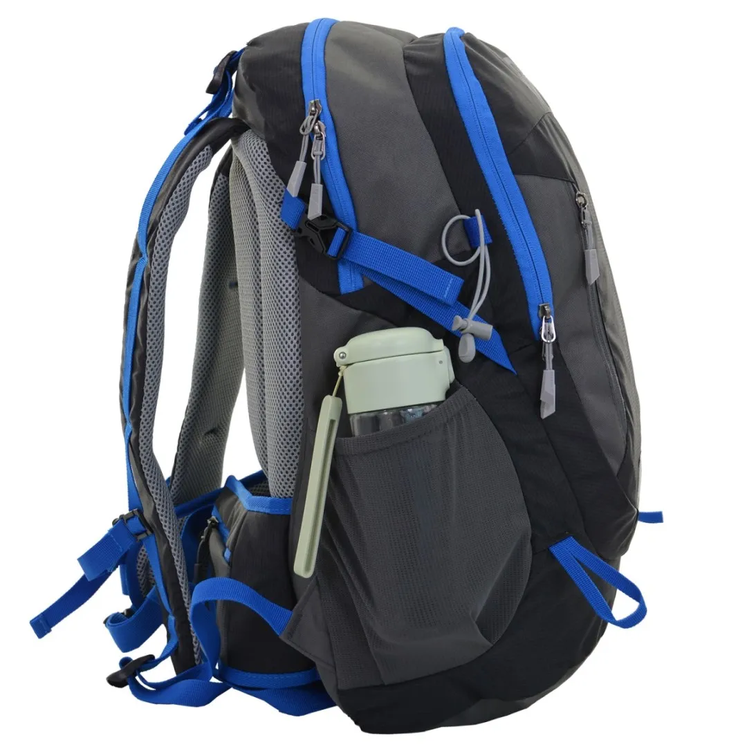 Outdoor-Rucksack mit Regenmantel 35l ALPINE PRO SEDE schwarz