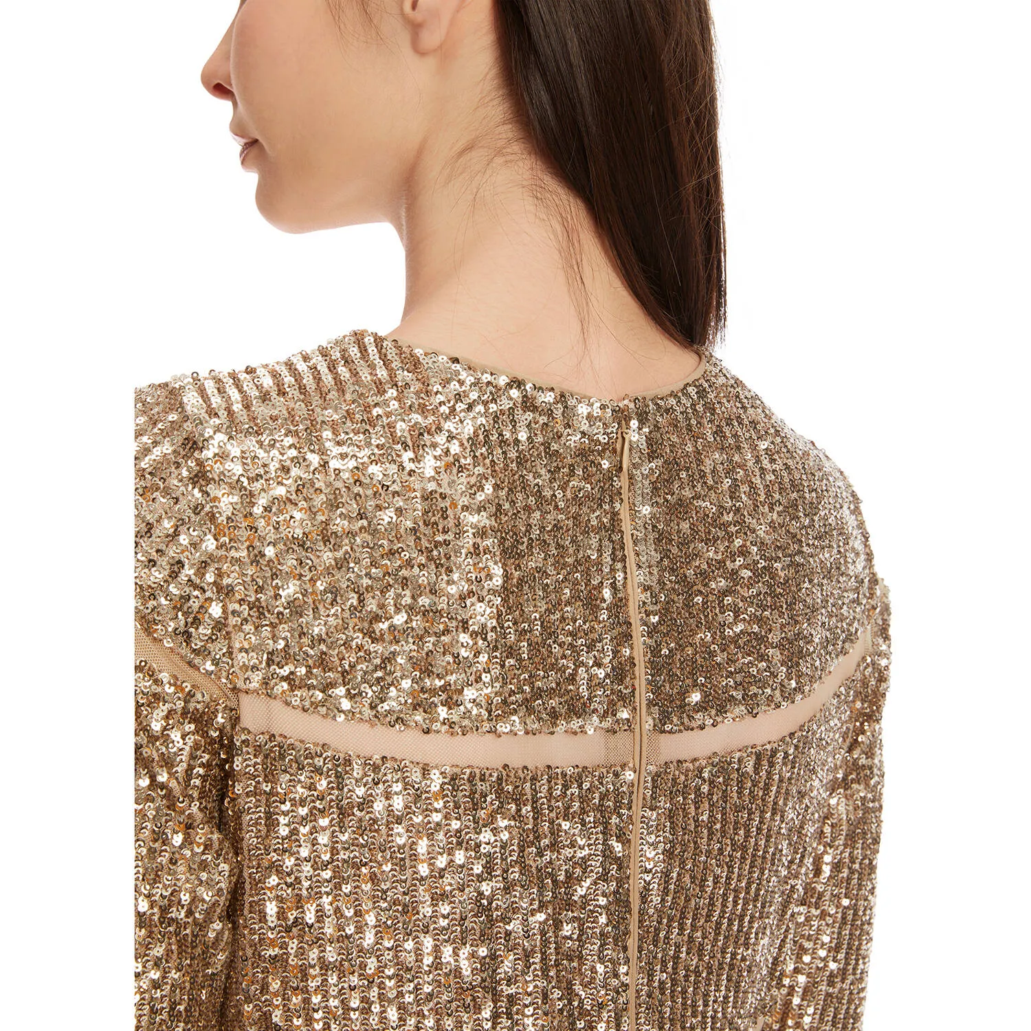 Pailletten-Kleid
