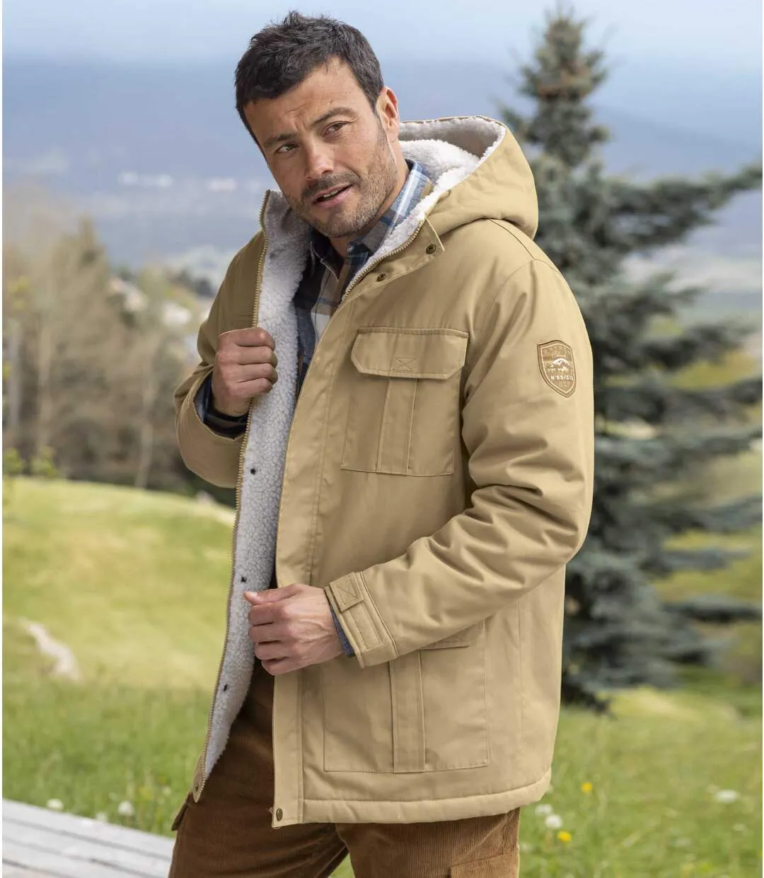 Parka Ottawa mit vielen Taschen und Kapuze
