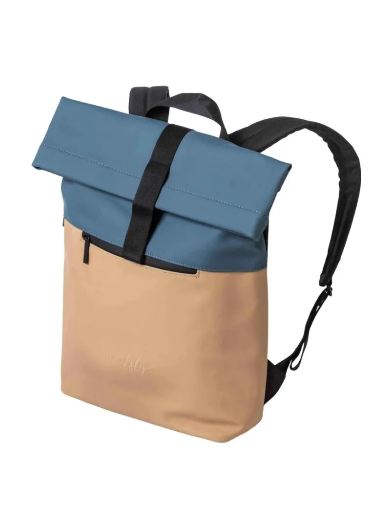 Rucksack Meatfly Timothy hellbraun/blau