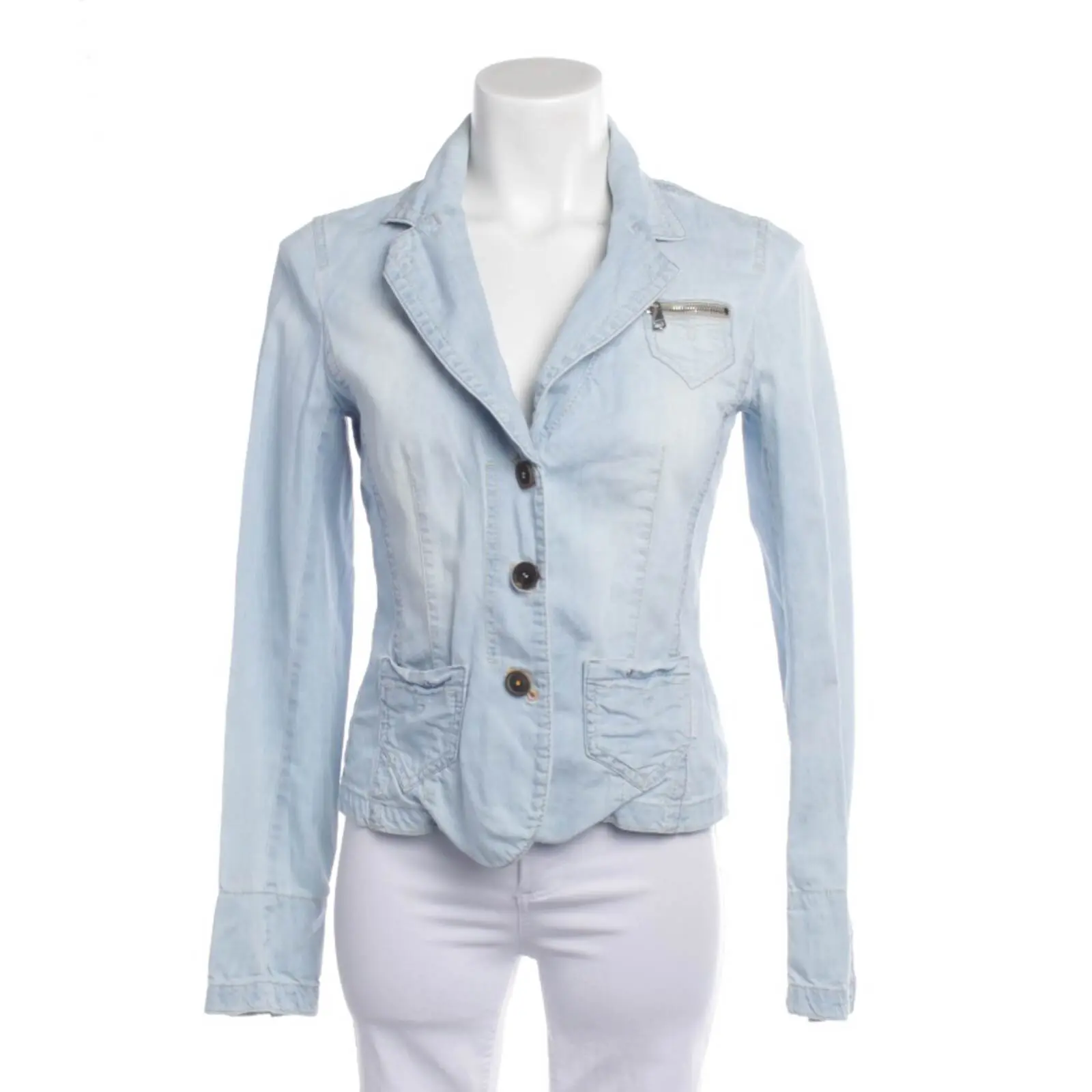 Sommerjacke 36 Hellblau