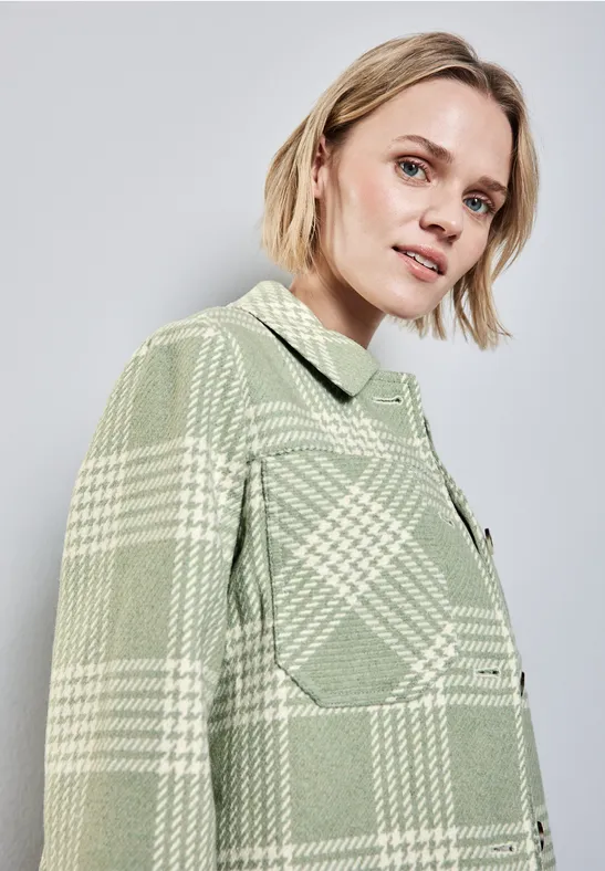 Street One Karierte Jacke 