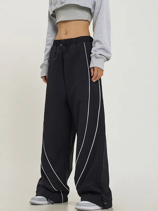Vintage Baggy Jogginghose mit Paspeldetails