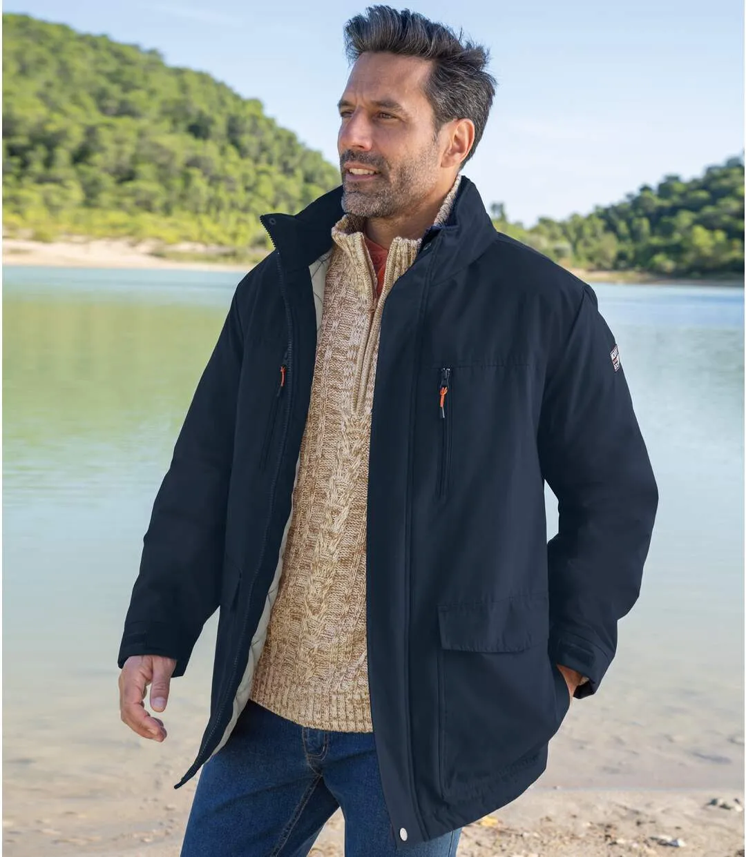 Wander-Parka mit vielen Taschen