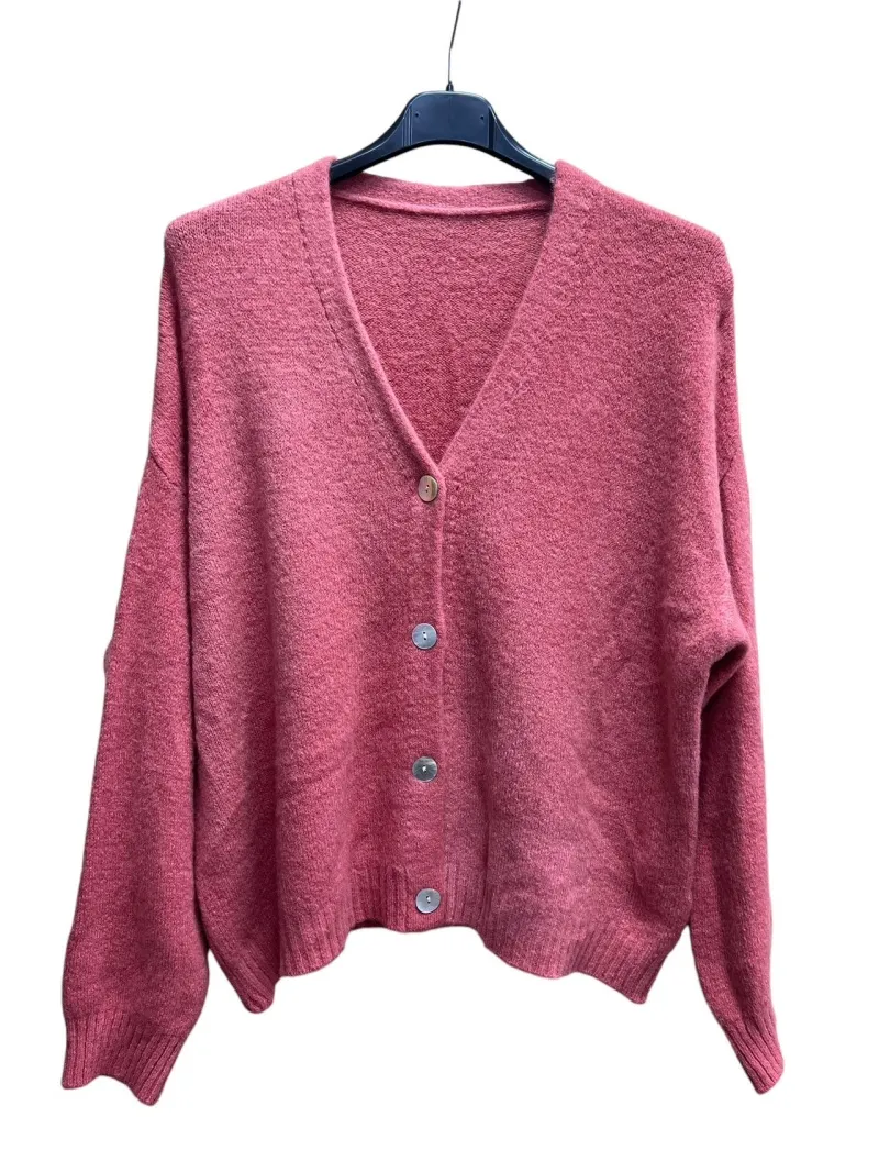 Weicher Strick-Cardigan